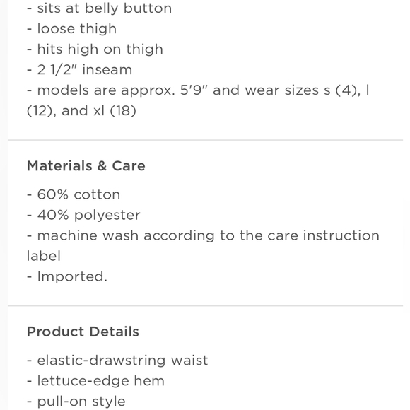 Old Navy High-Waisted Ribbed Pajama Shorts Sz L - Picture 5 of 10